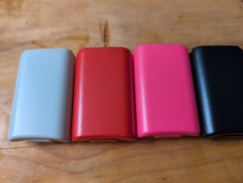 Xbox 360 Wireless Controller Battery Pack Back Cover (2-Pack, Multi-Color)