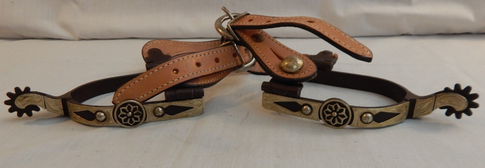 Aztec Style Cowboy Western Spurs - 76