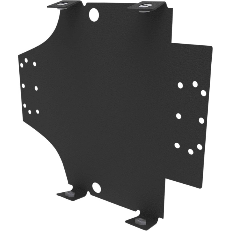 SADDLE TRAMP Amplifier Mounting Bracket - Black - BCAMP04