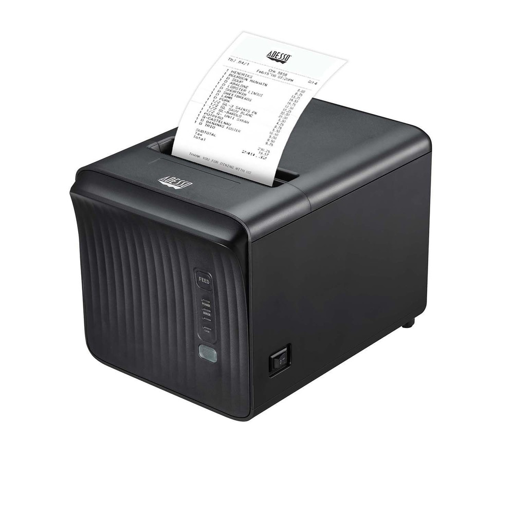 Adesso 3" (80mm) Network Interface Thermal Receipt Printer with Autocutter,...