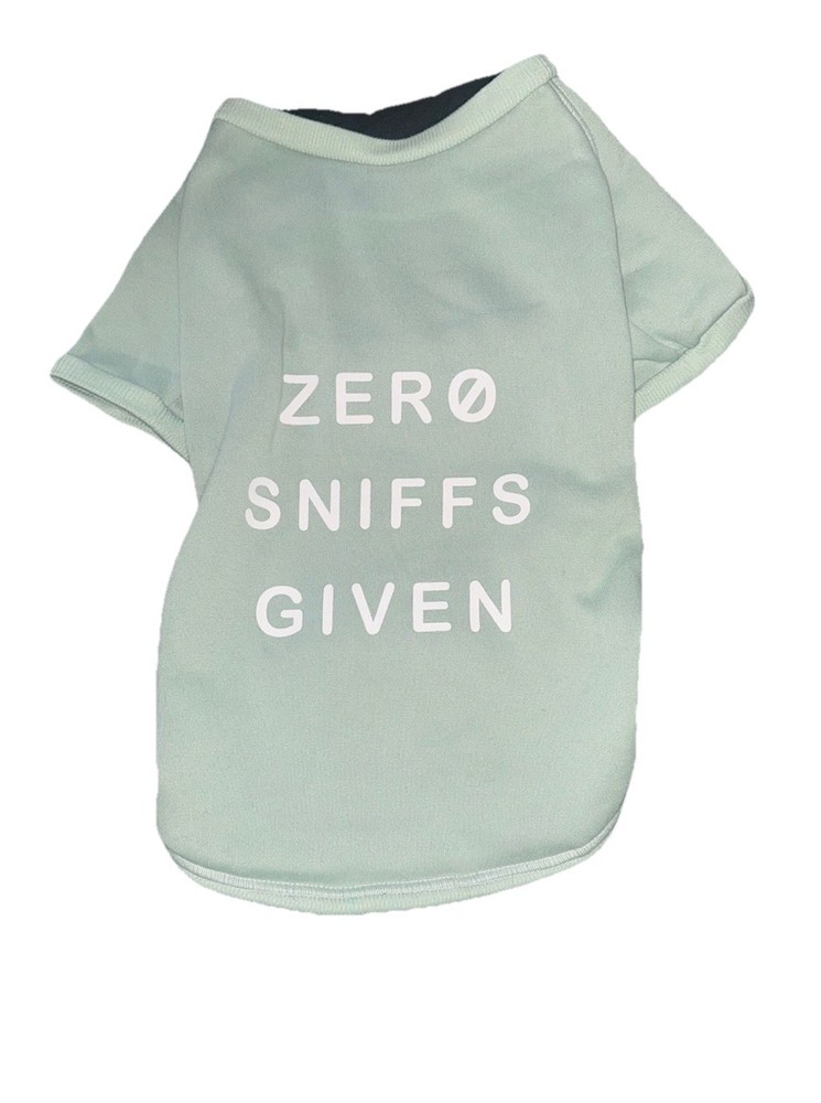 Dog Sweater Crew Neck Zero Sniffs Given Large NWOT
