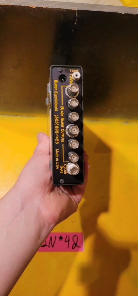 Burst Electronics SG-7 Black Burst/Color Bar Generator