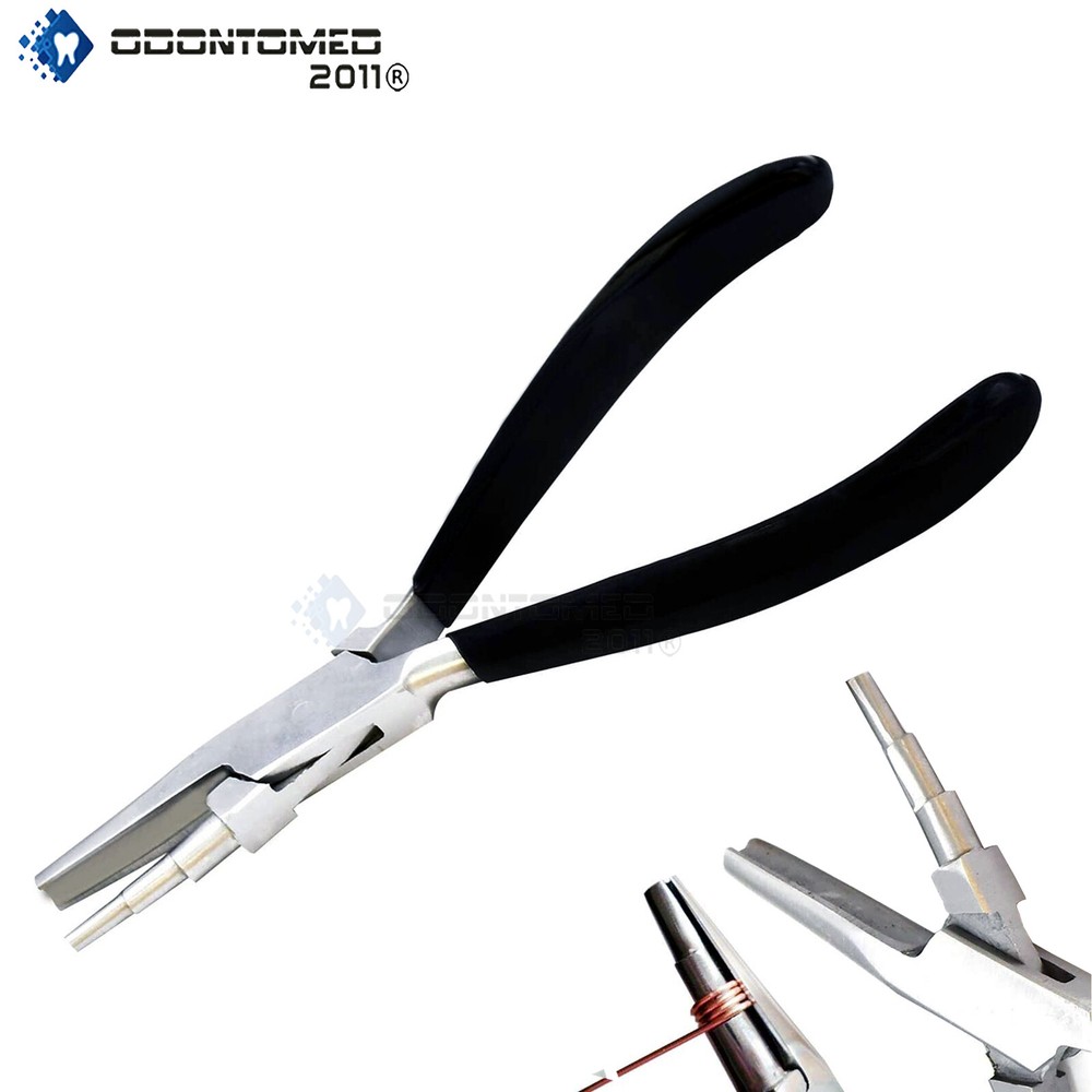 Wire Working Pliers Pvc Wire Handle Winding Pliers Bend Forming Smooth 3 Step