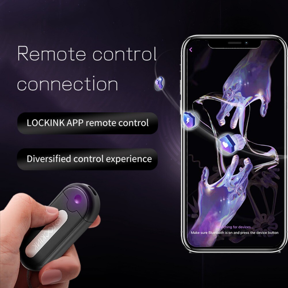 Man APP Bluetooth Remote Control Chastity Lock Key Cage Contro Chastity Lock Box