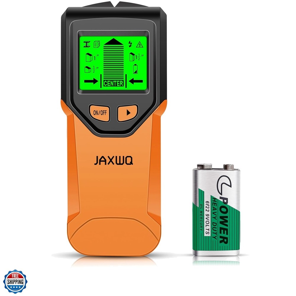 Stud Finder Wall Scanner - 5 in 1 Stud Finder Tool w/Microprocessor Chip and ...