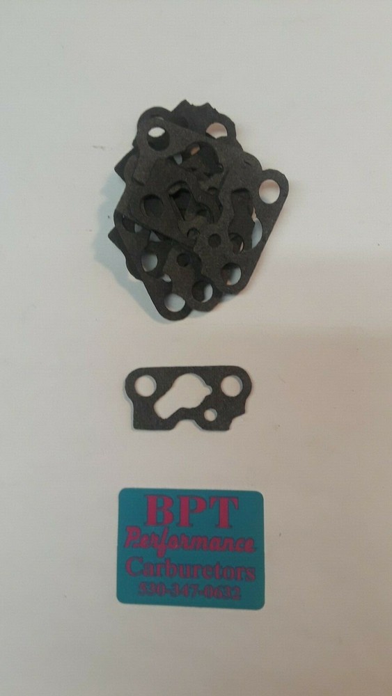 10 EDELBROCK PERFORMER & CARTER AFB PRIMARY VENTURI CLUSTER  GASKETS