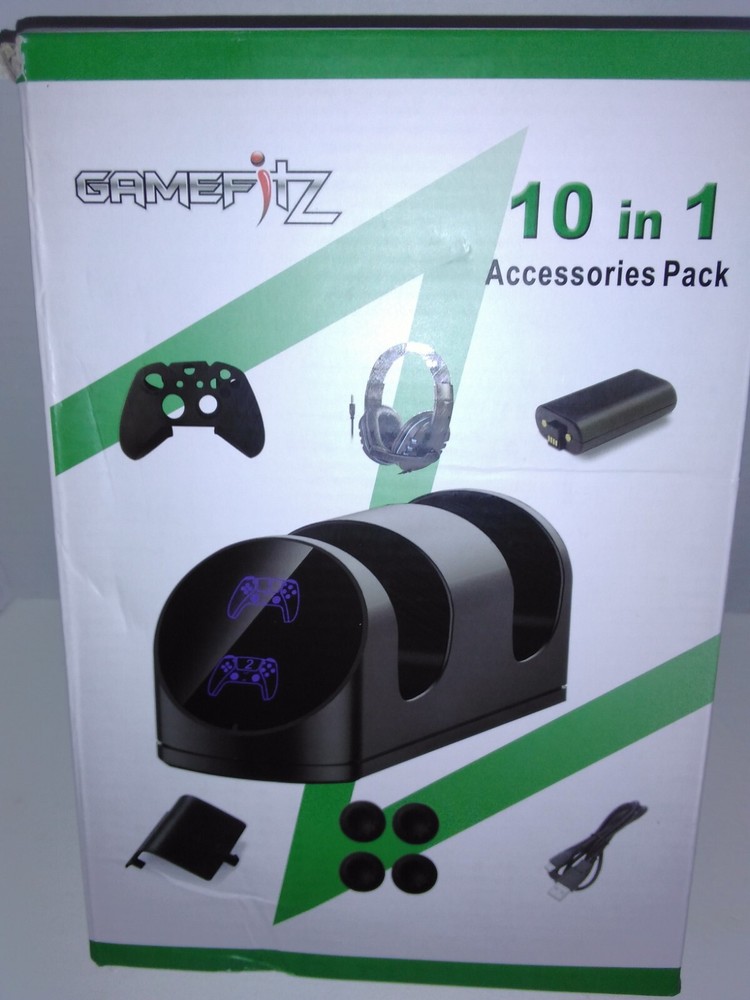 Gamefitz 10 In 1 Accessories Pack For Gamers