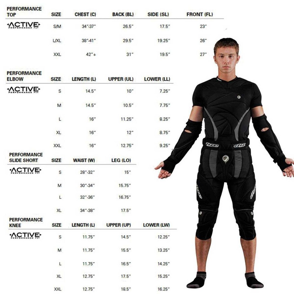 Dye Performance Knee Pads - Black - 2X-Large