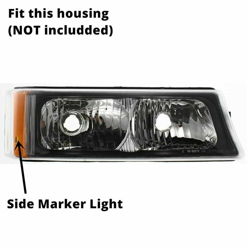 LED Front Side Marker Light Bulb For 2003-2006 Chevrolet Silverado 1500,Corner