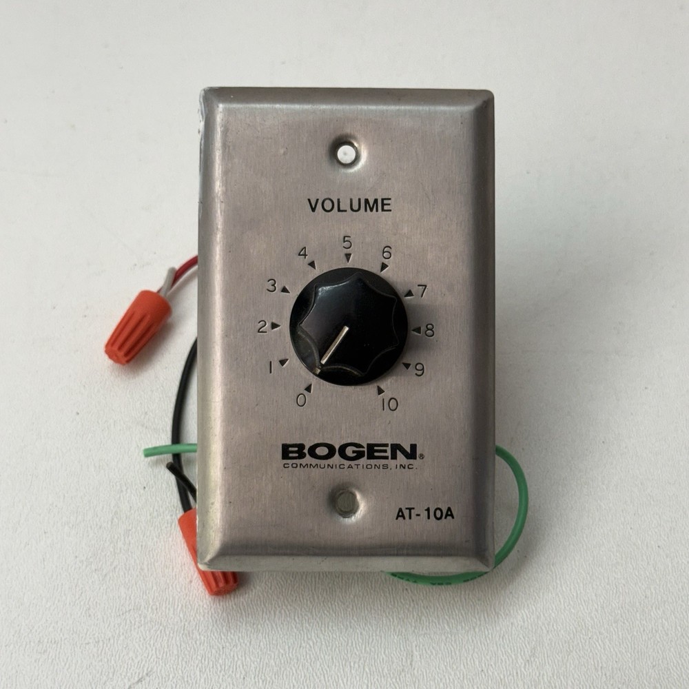 BOGEN COMMUNICATIONS AT-10A ATTENUATOR