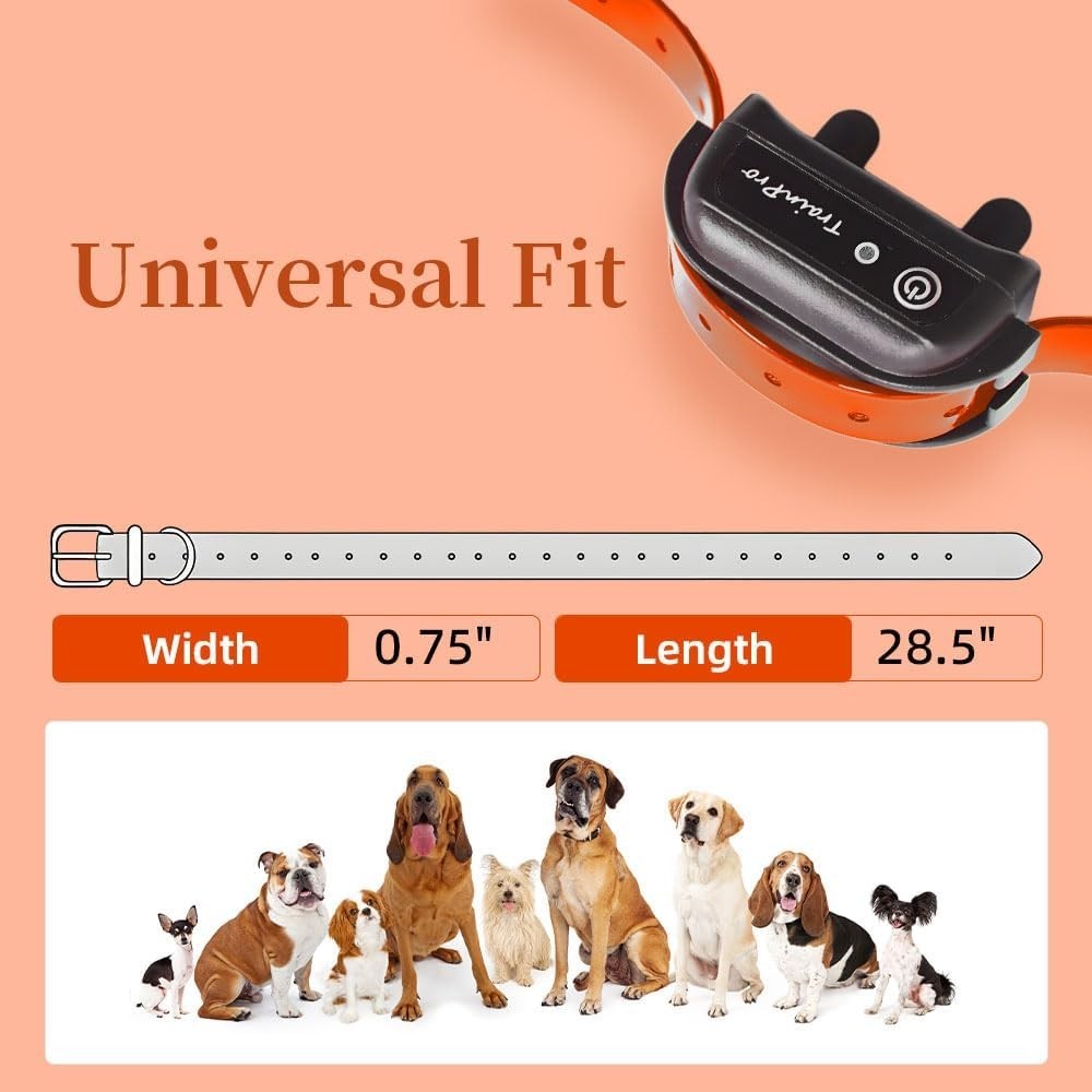 Universal Waterproof Dog Training Collar Replacement Strap, Adjustable, Fits ...