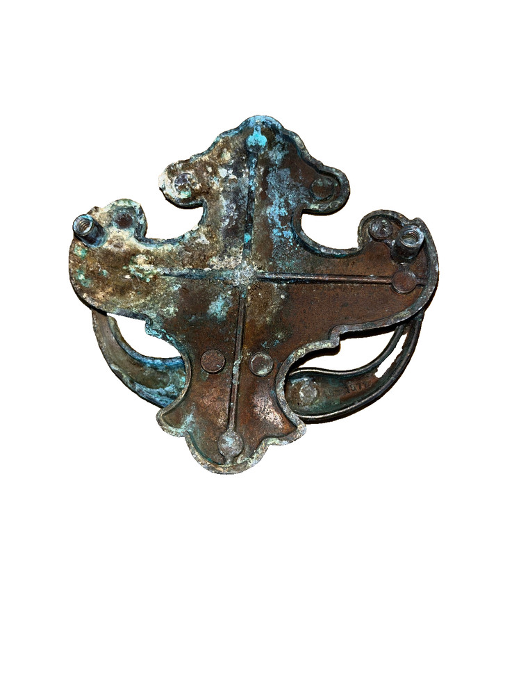 Pair Antique Hardware 4 Inch Door Pulls Cabinet Handles