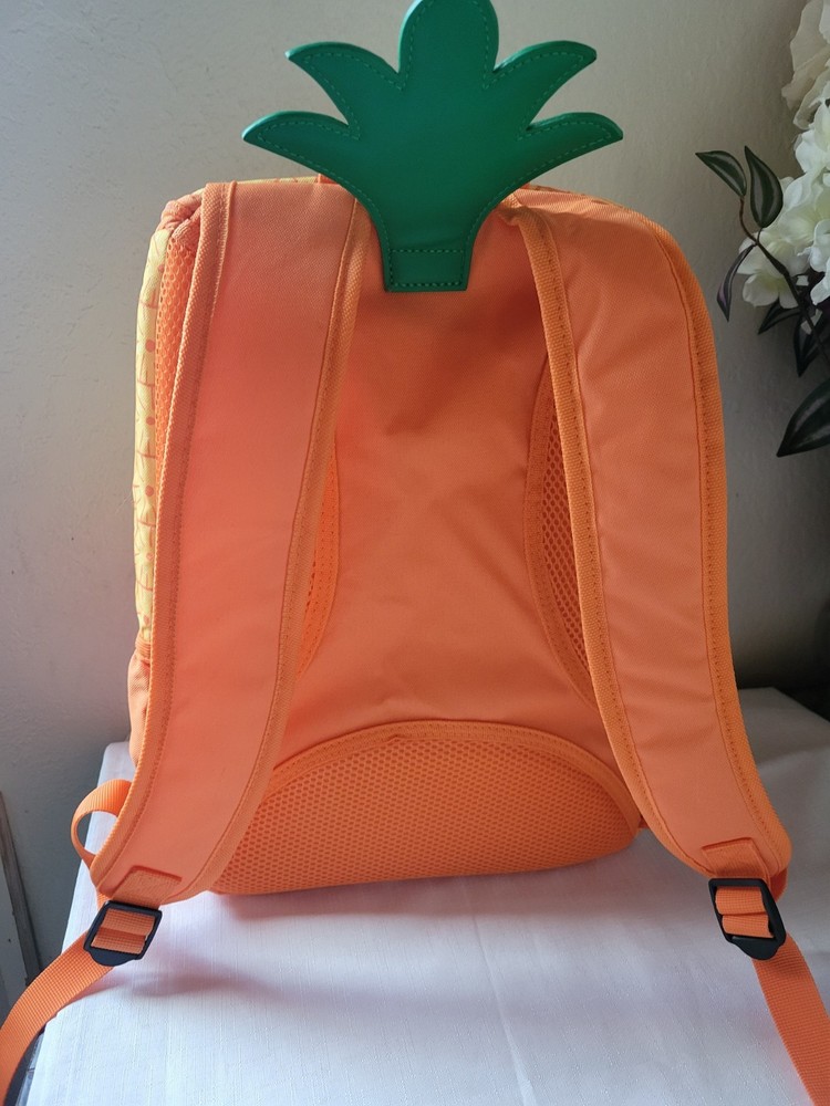 SUN SQUAD Pineapple Backpack Cooler Insulated Liner can Capacity New