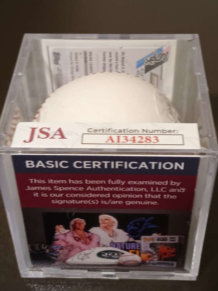 NICK MADRIGAL Chicago White Sox-Rookie Signed OML Baseball (JSA Basic COA)
