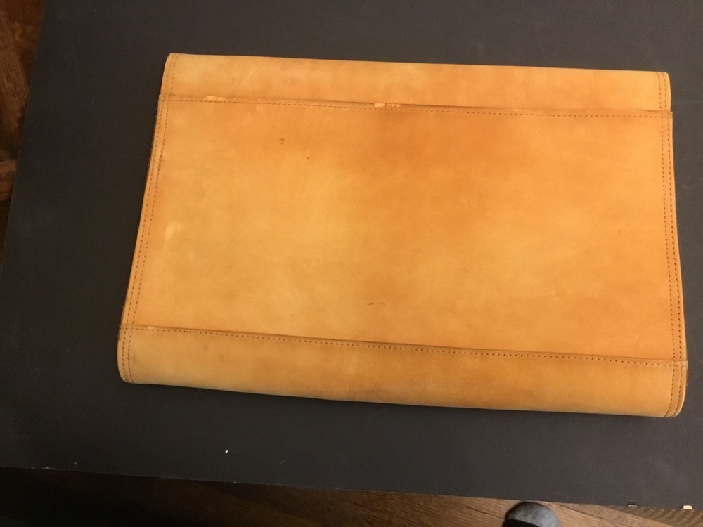 Custonmade Envelope Swede Cowhide Briefcase