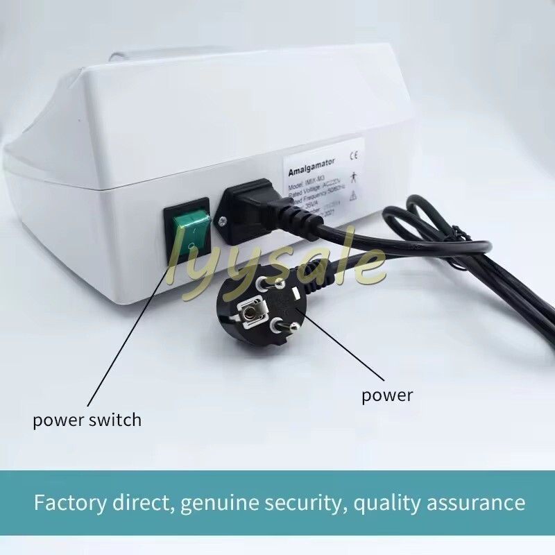 35W Dental Amalgam Capsule Mixer High Speed Lab Amalgamator Consistent Mixing