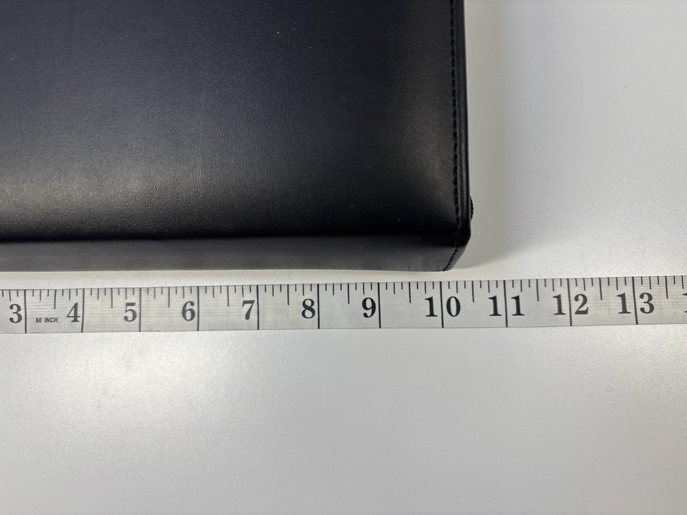 Caterpillar CAT Professional Leather Folio Binder - Zippered