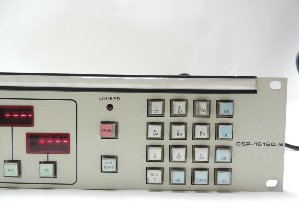 Utah Scientific U-CON CSP-16160/6 Control Panel