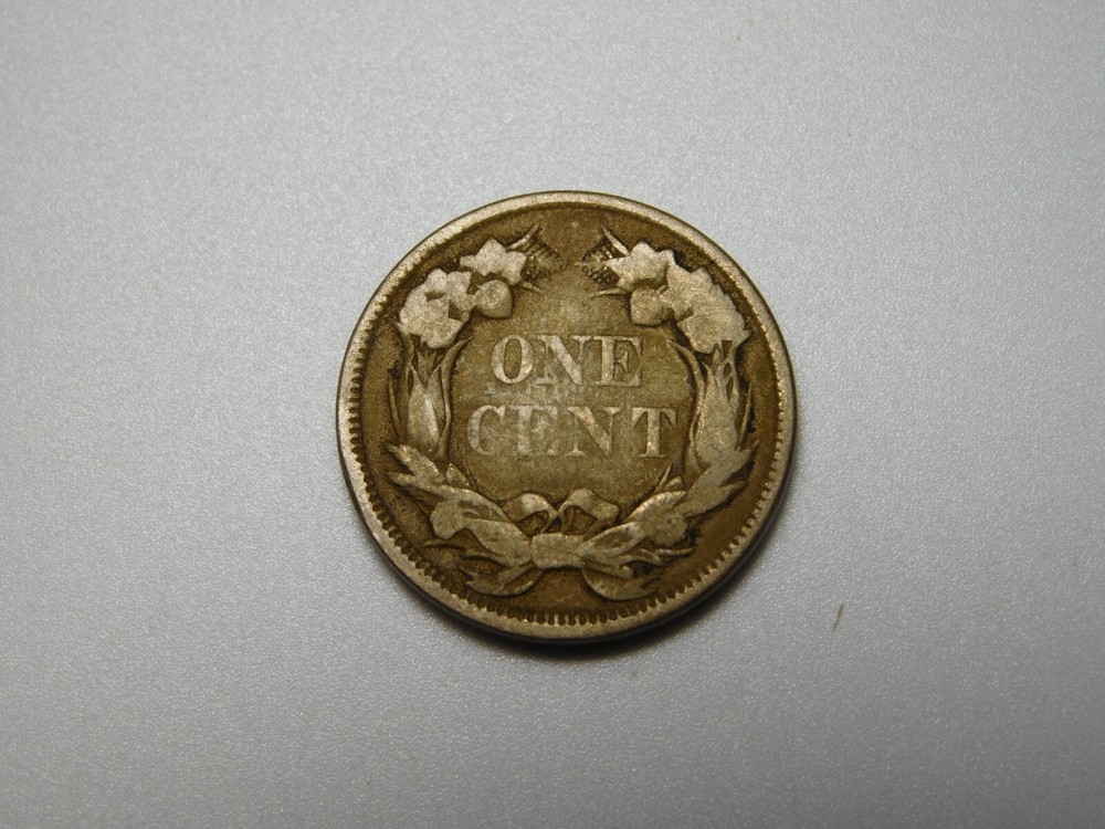 US COINS PENNY 1857 FLYING EAGLE CENT