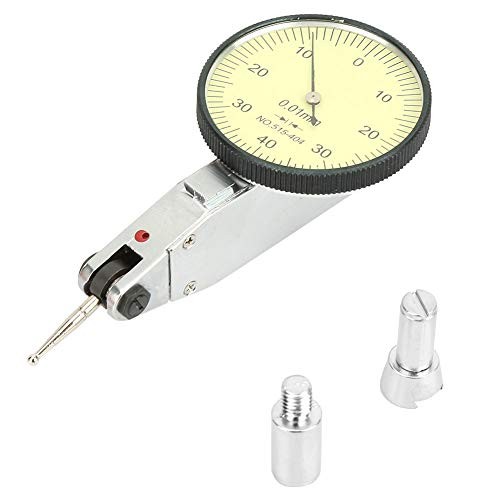 Dial Test Indicator, Lever Test Indicator Aluminum Dial Gauge Meter Tool for