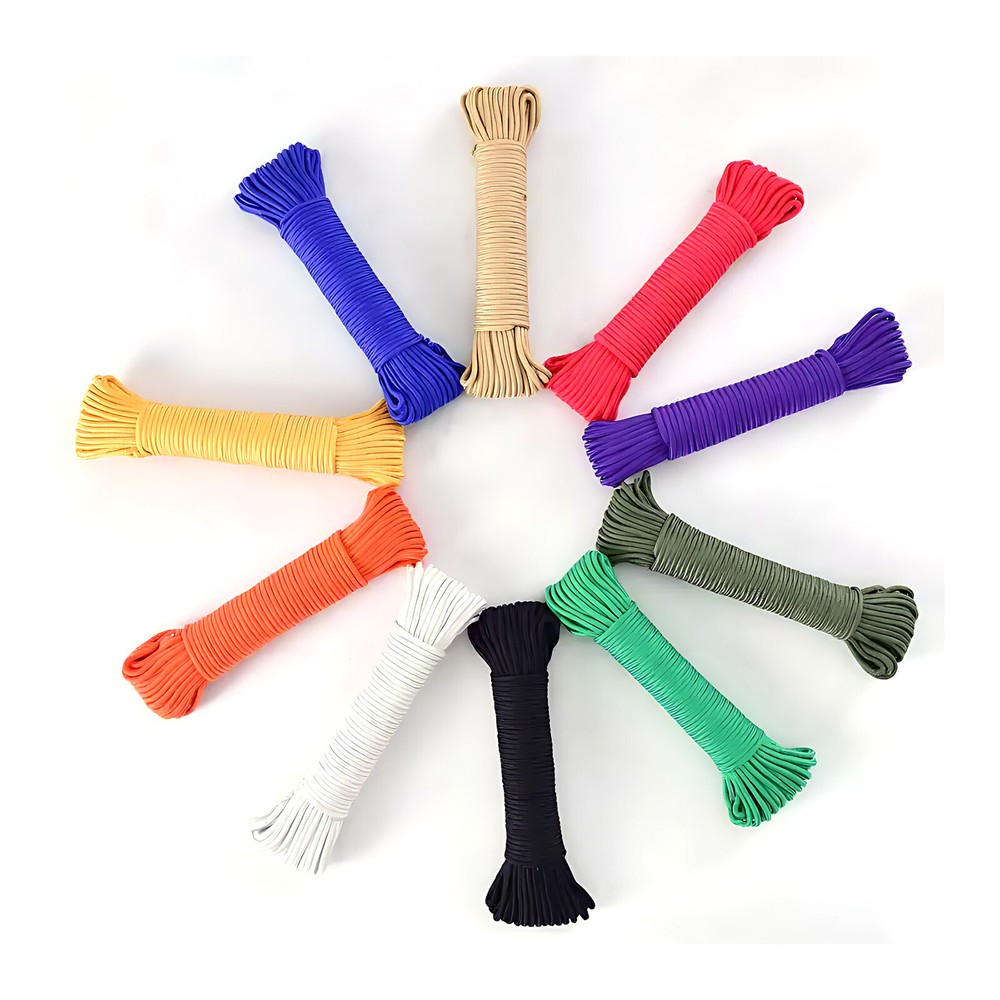 Nylon Rope Braided Polypropylene Poly Cord Strong String Boating Camping Sailing