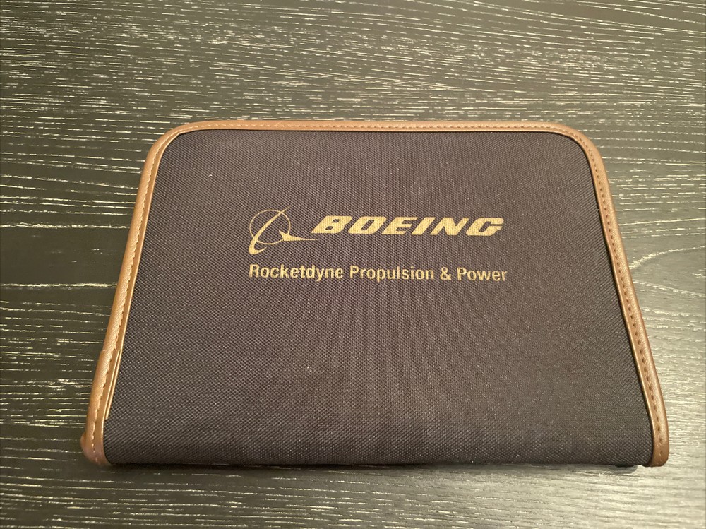 Boeing 1999 Joint Propulsion Conf. Binder w/ Note Pad & Boeing Pen Preowned A+++