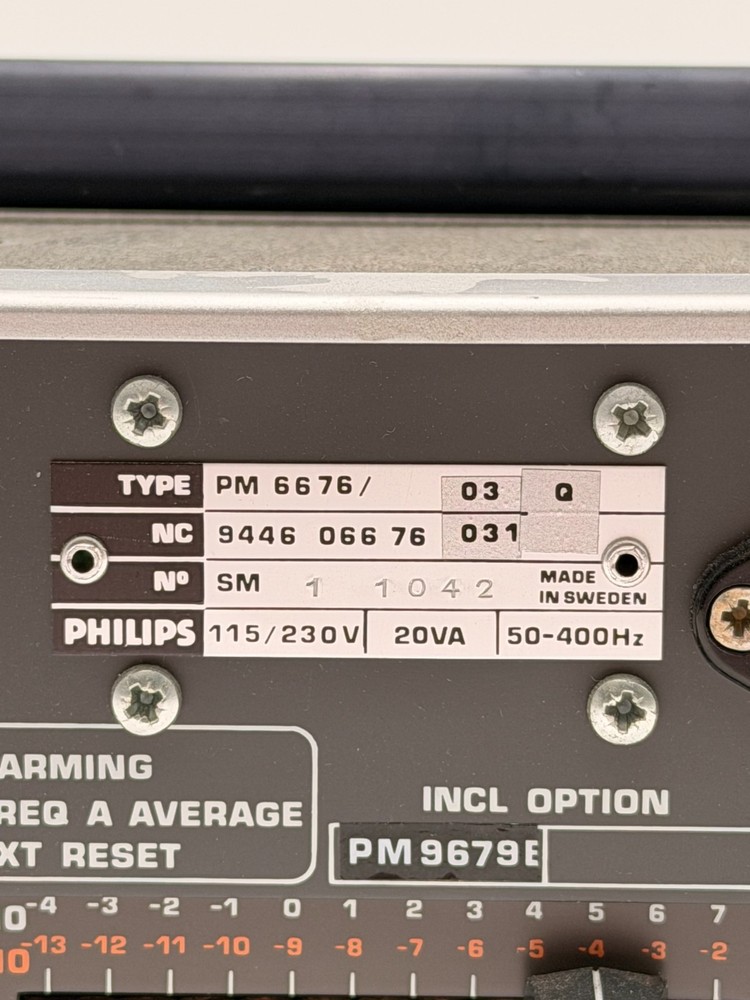 Philips PM 6676 Frequency Counter