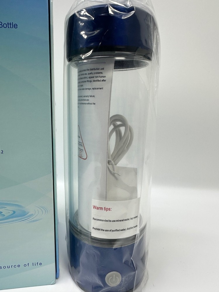 Hydrogen Water Bottle - Blue