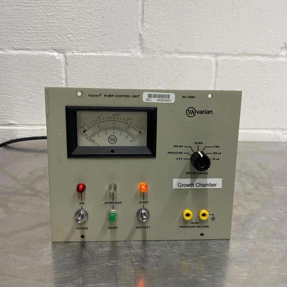 Varian Vaclon Pump Controller Unit Model 921-0062