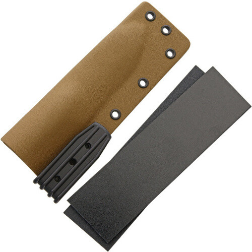 Armory Plastics LLC DIY Kydex Sheath Tan Fits a 4" Knife Blade