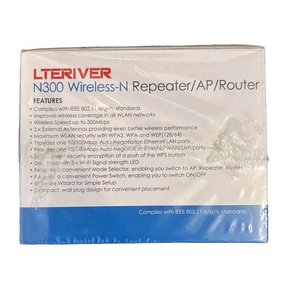 LTE River N300 Wireless Router Extender Repeater