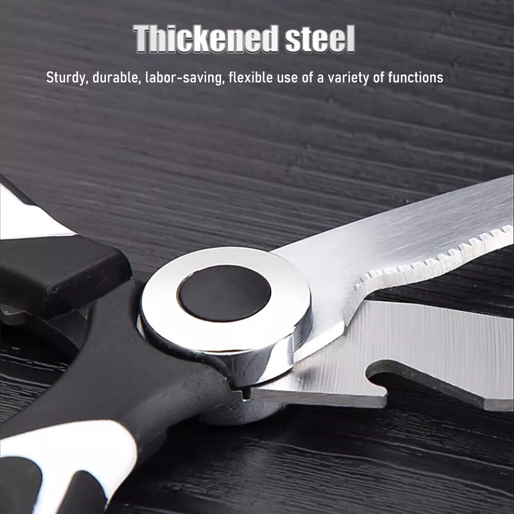 Multi -functional Kitchen Shears Heavy Duty Scissors for Meat Fish Chicken Bones