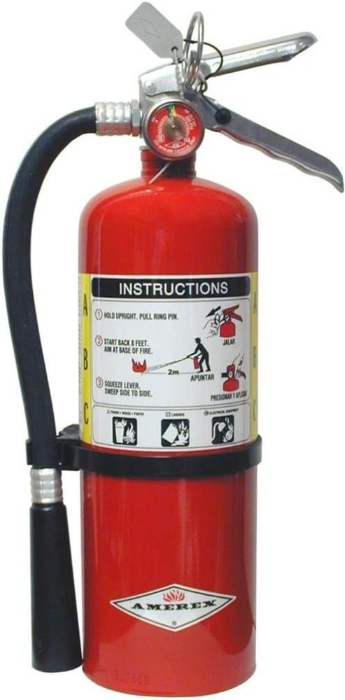 Fire Extinguisher, 5 lb. ABC Dry Chemical