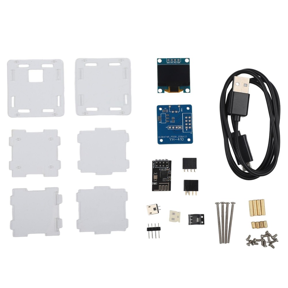 Innovative DIY Weather Clock Kit Featuring USB Power and Smart Functions