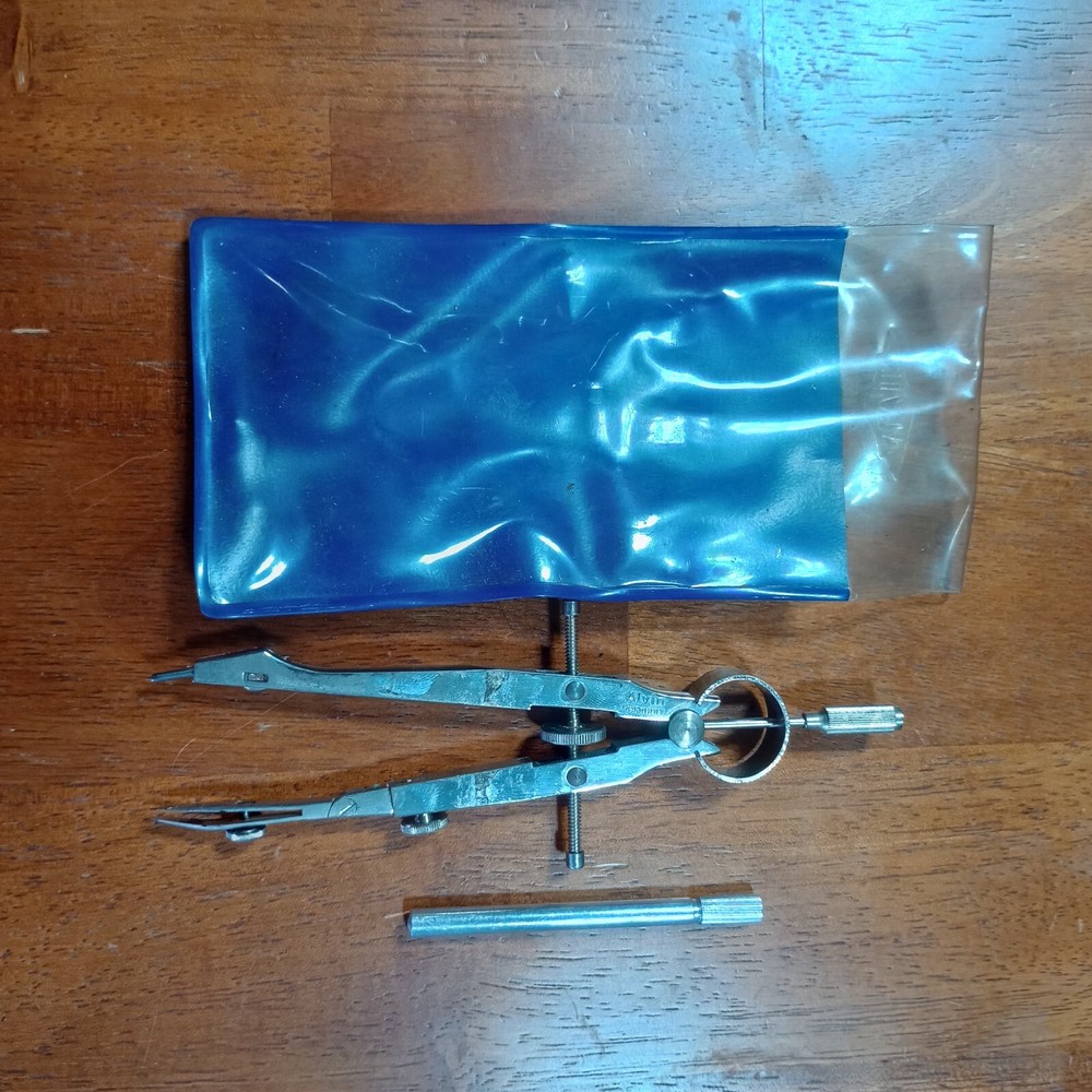 Alvin Germany 805 Master Bow Comb Compass Set Drafting Art Drawing Tools