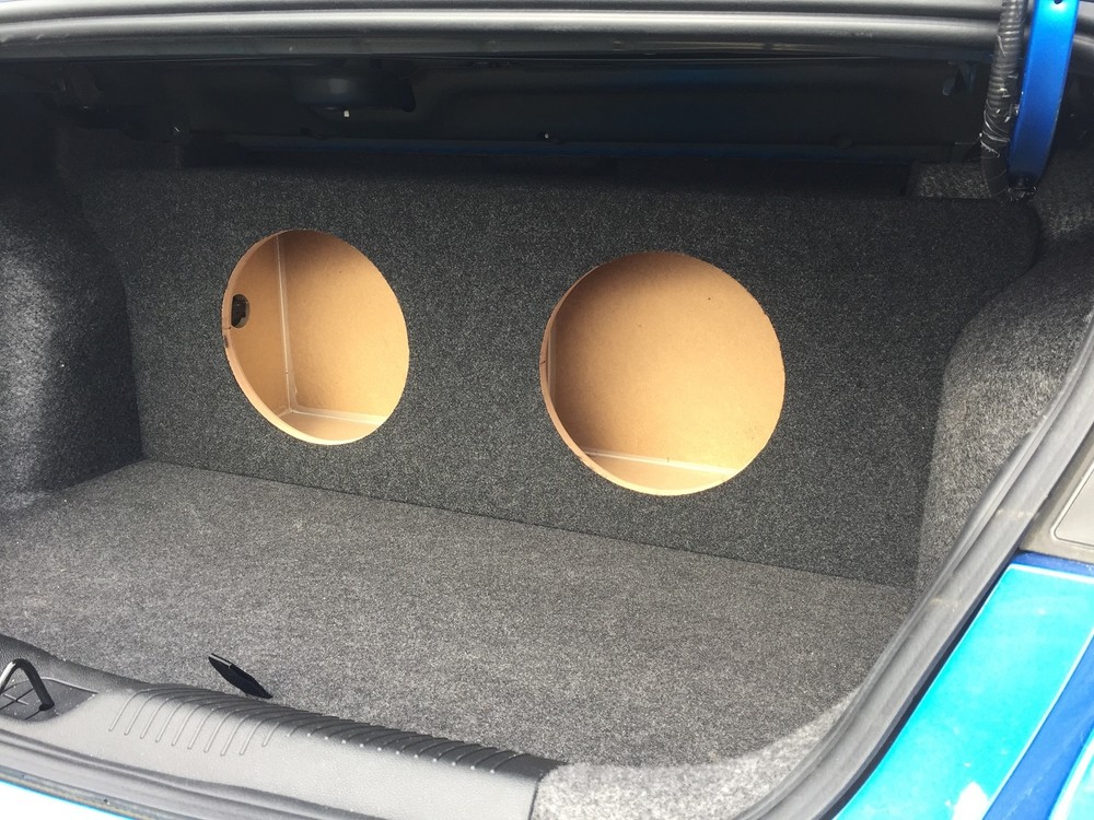 For a 2013+ Dodge Dart - Custom Sub Box Subwoofer Speaker Enclosure