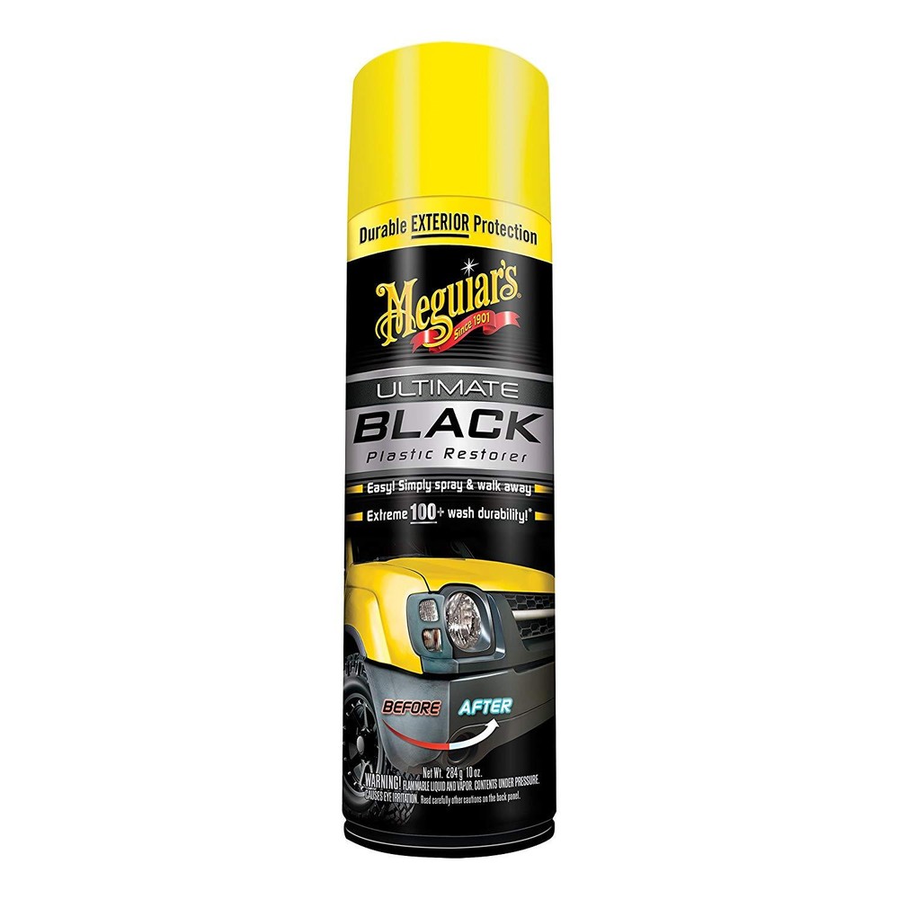 Meguiars G16910 Ultimate Black Plastic Restorer, 10 oz