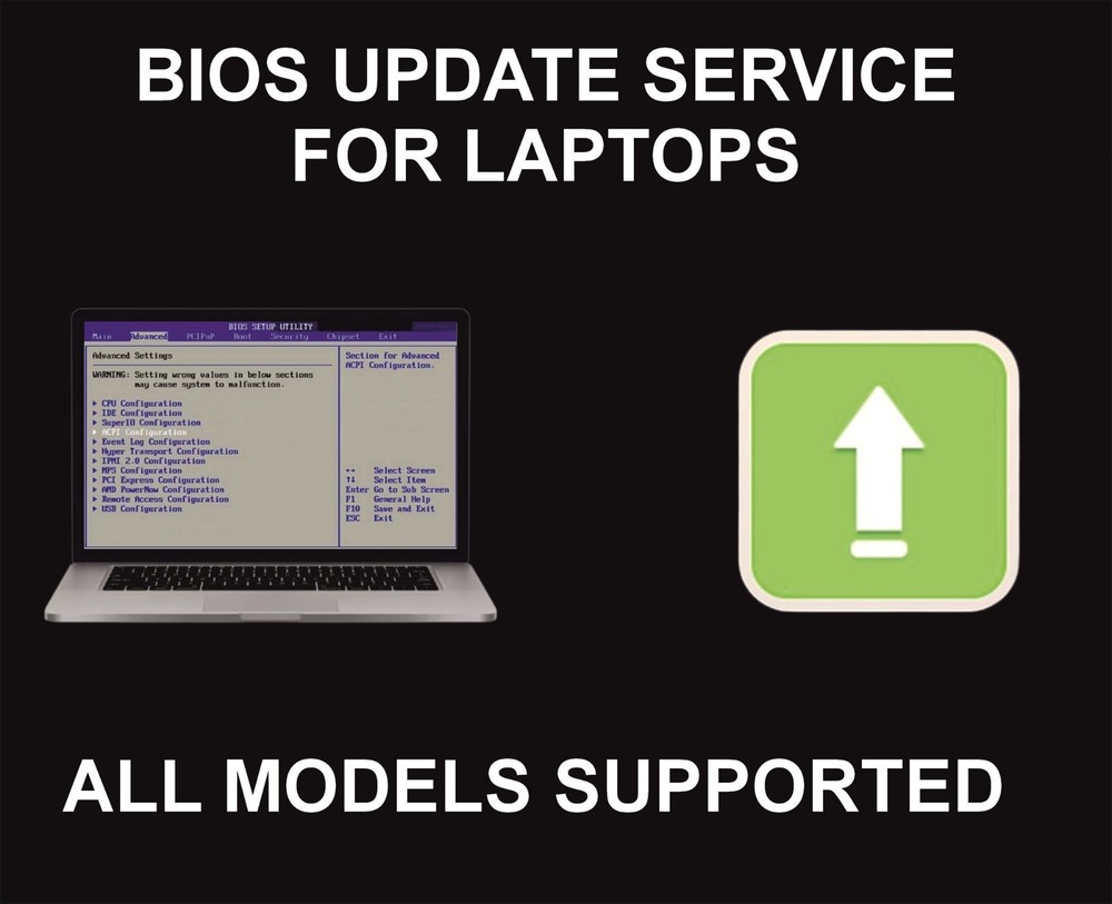 Laptop, Notebook Bios Update, Upgrade, All Models Supported