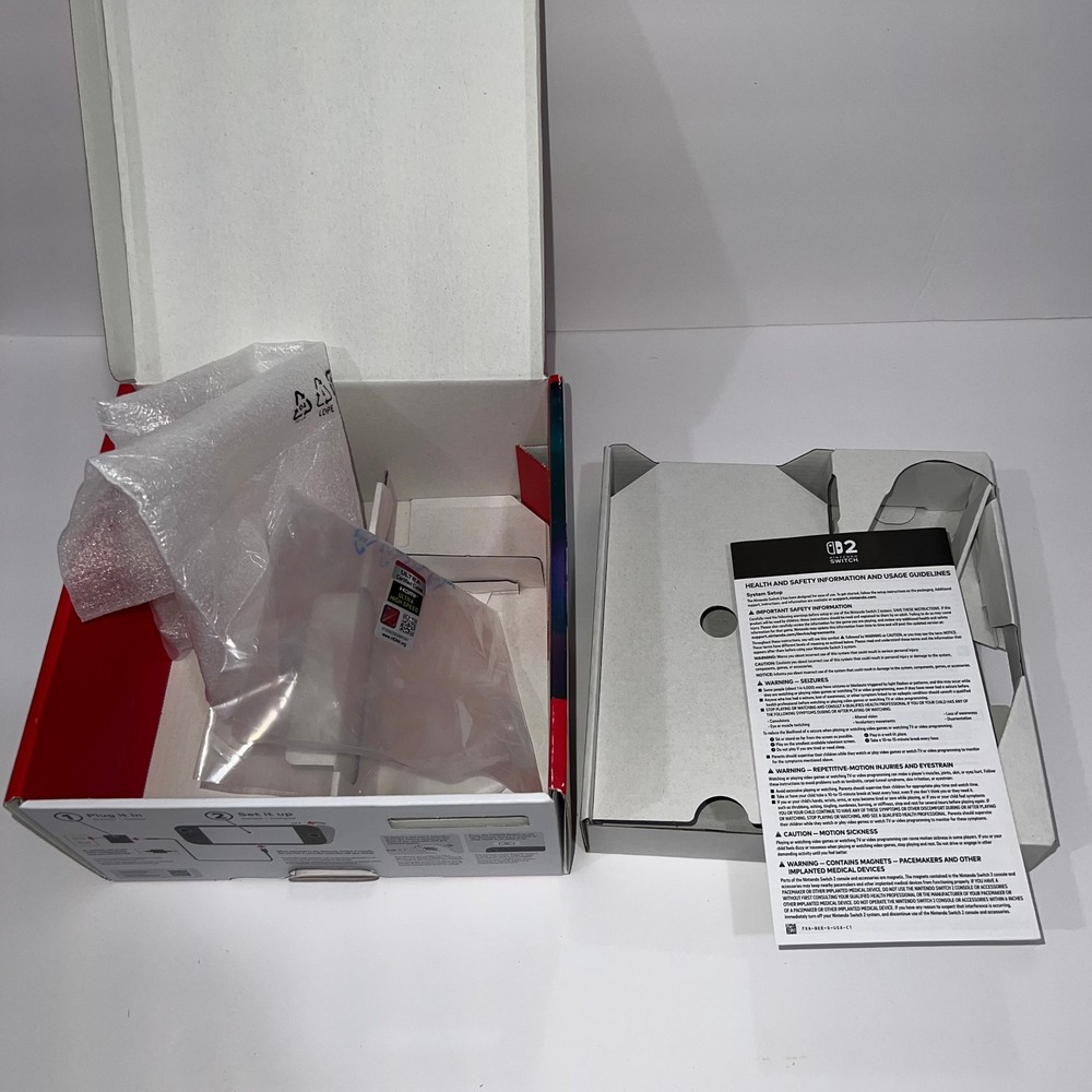 Nintendo Switch 2 Console Box Only No Console - No Codes