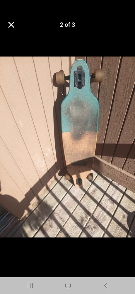 Sector 9 Bamboo Longboard Complete Blue Wood with Trucks & Wheels