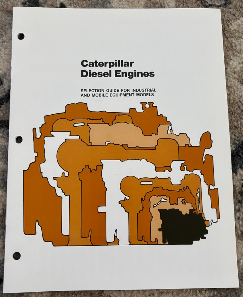 Caterpillar CAT Diesel Engine Brochure AMIL25
