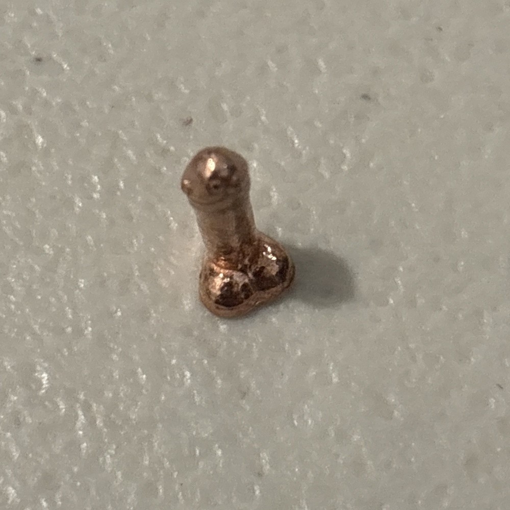 1 gram hand poured copper 🍆