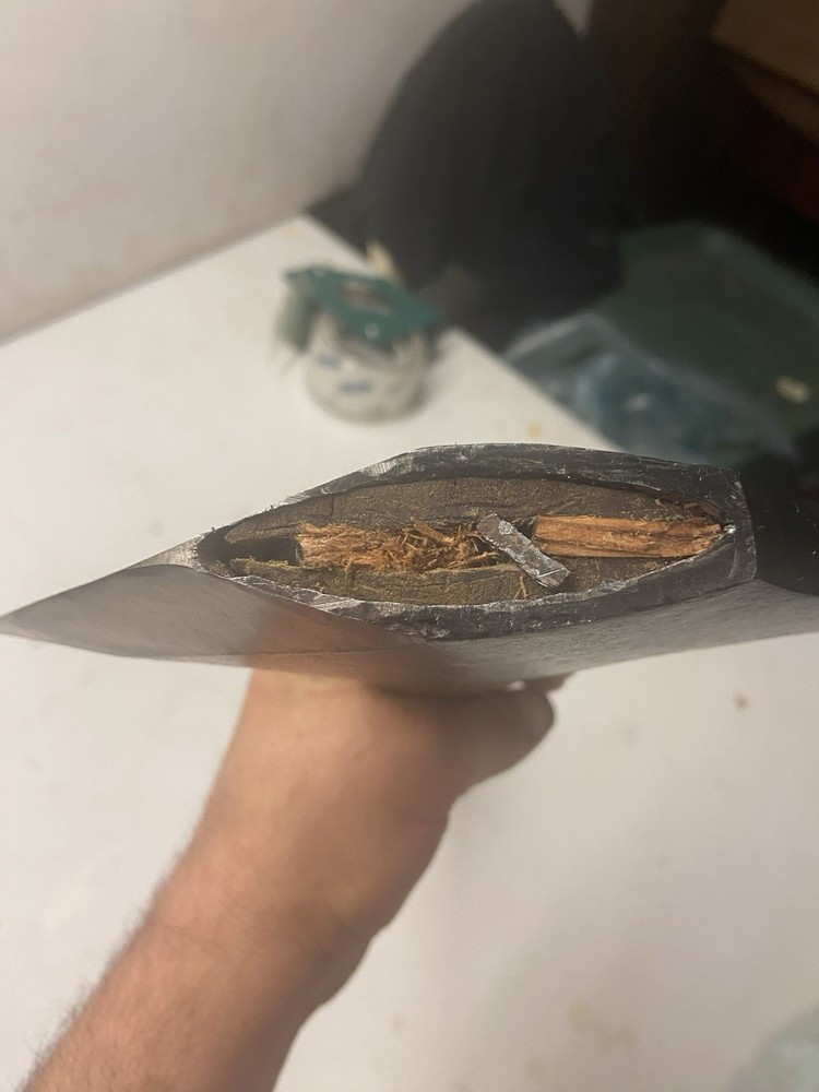 Custom Handmade Unique Axe Dunlop Double Bit