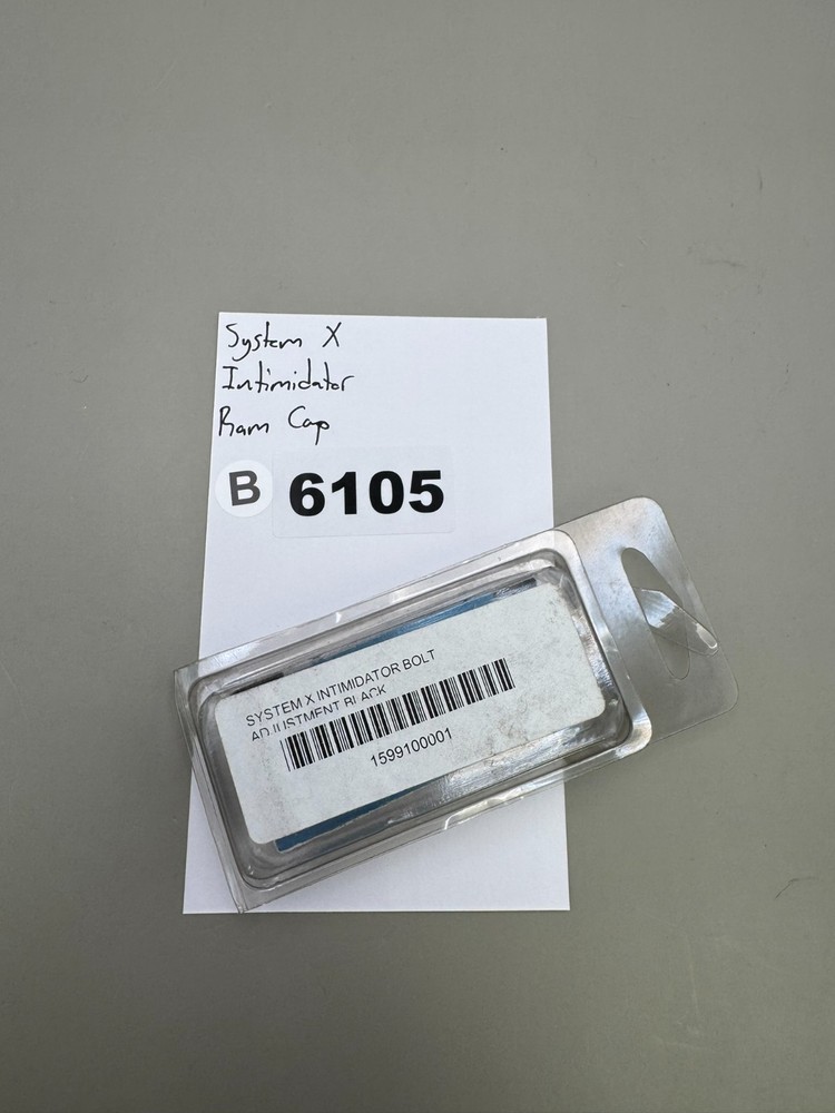 System X Intimidator Ram Cap-Gloss Black