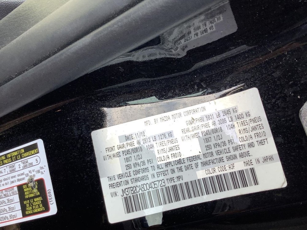 CX-9 2013 Glove Box 4678257