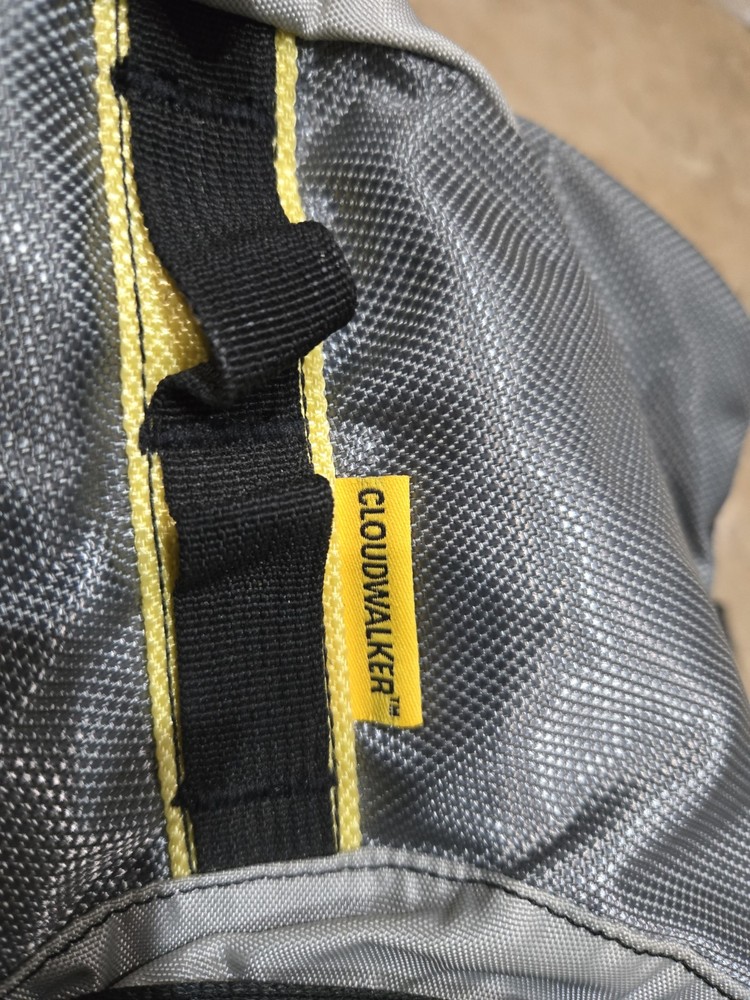 CAMELBAK Fourteener Backpack Yellow Grey Hydration Pack Hiking 3L Bladder EUC