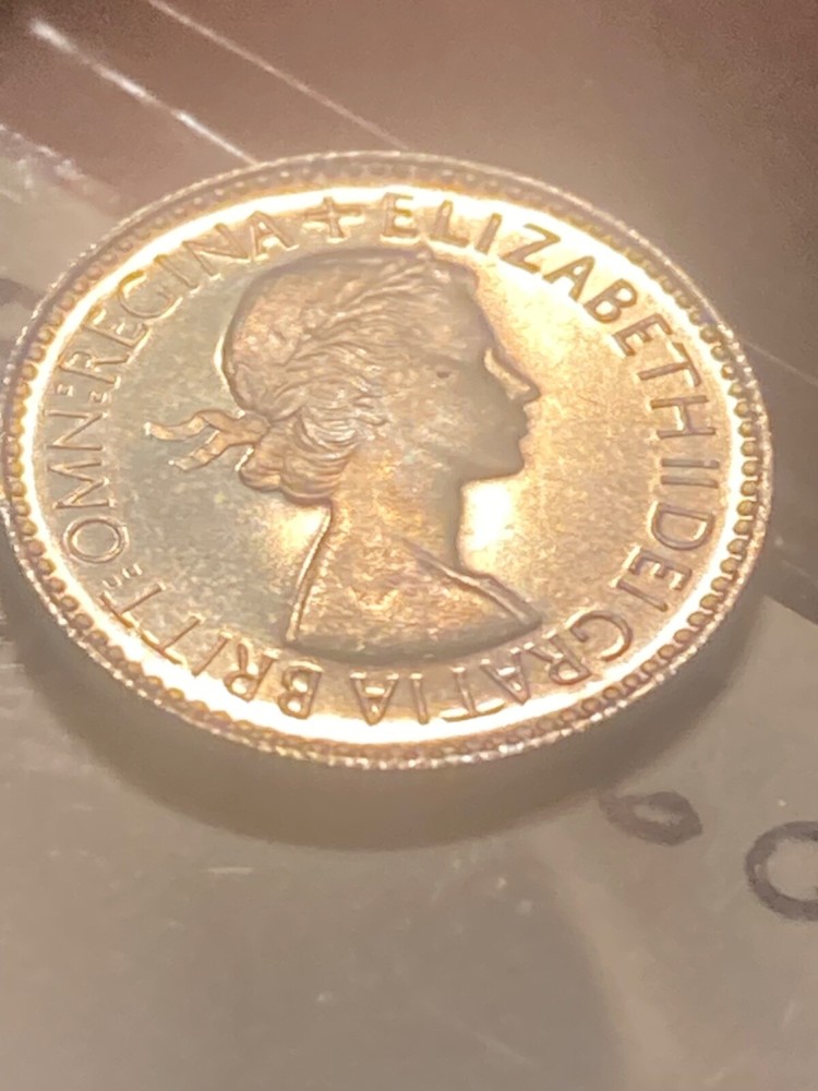 ** Great Britain ** Elizabeth II ** 1953 Proof Sixpence **