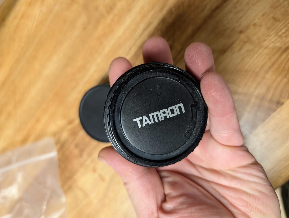 2-Tamron Camera Lens Rear and Front Caps Set