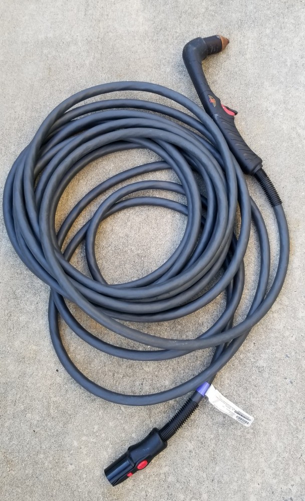 Genuine HYPERTHERM 125 Amp 85 Degree Plasma Torch & 50' Hose - 059493