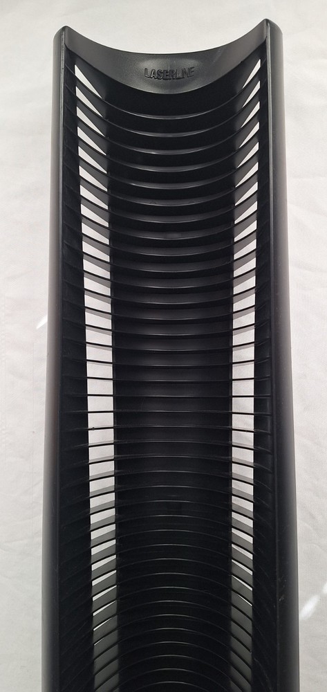 LASERLINE 70 CD Storage Tower Rack 38” Black